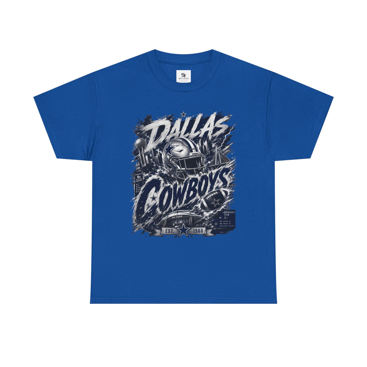 Dallas Cowboys Vintage Football T-Shirt