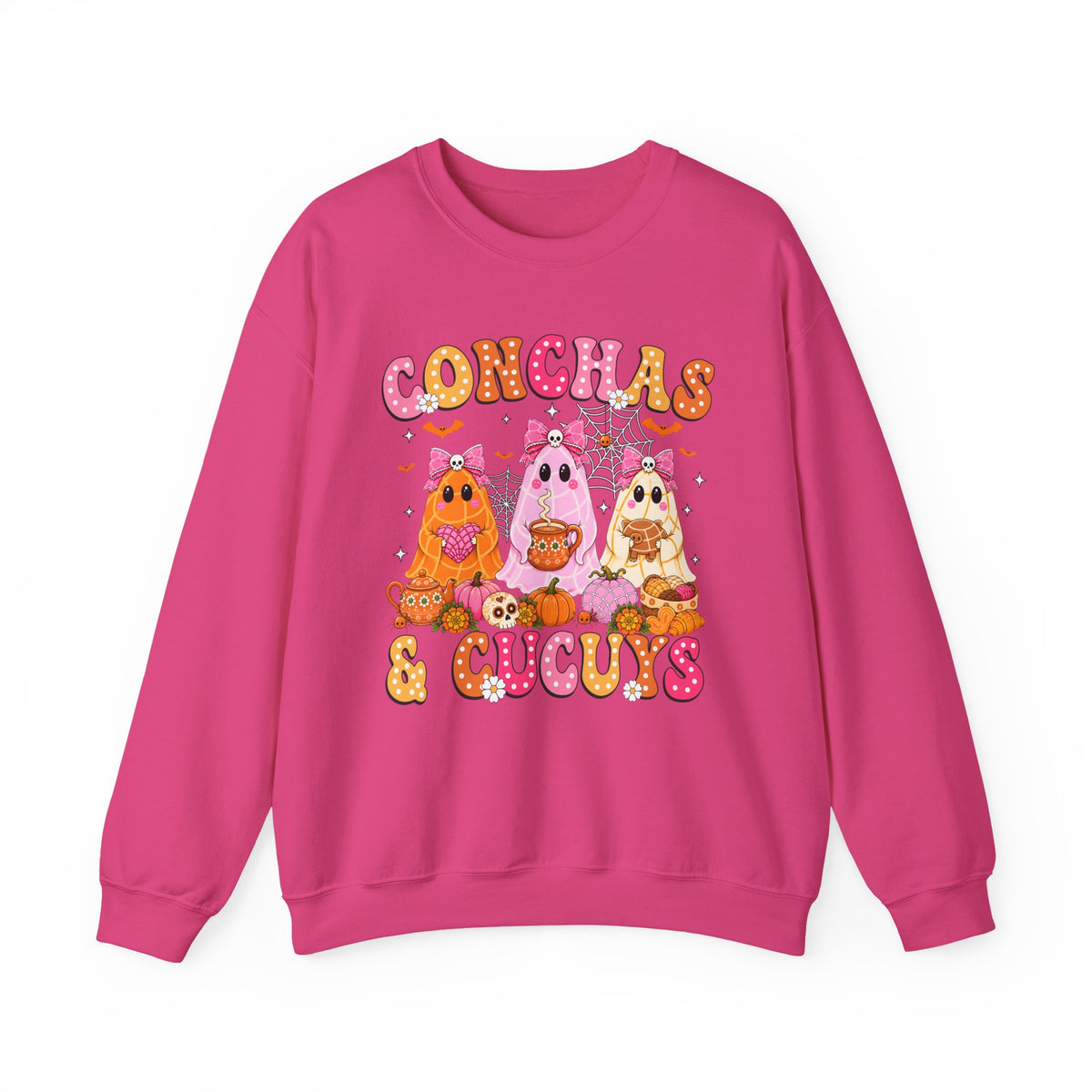 Conchas & Cucuy's Pastry Ghosts Crewneck