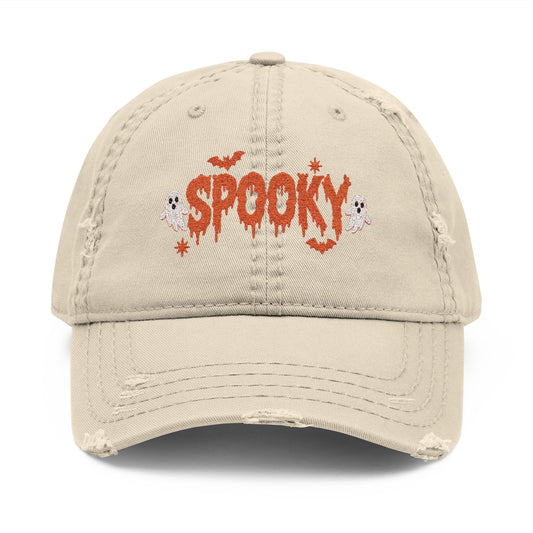 Spooky Embroidered Dad Hat