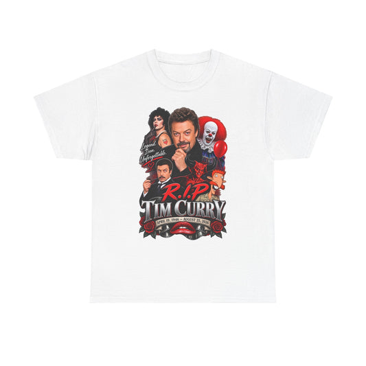 Tim Curry Collage Tribute Tee