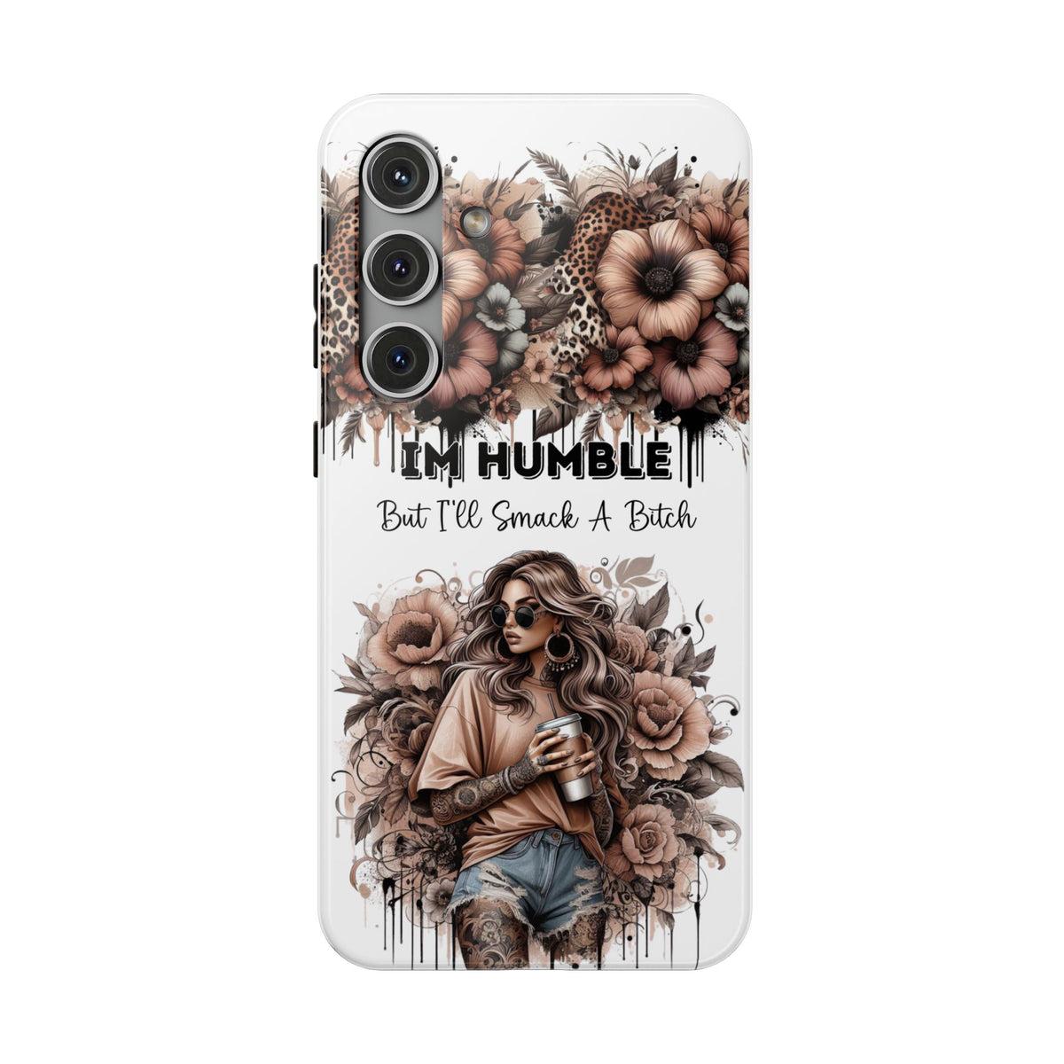 Floral Girl Impact-Resistant Case