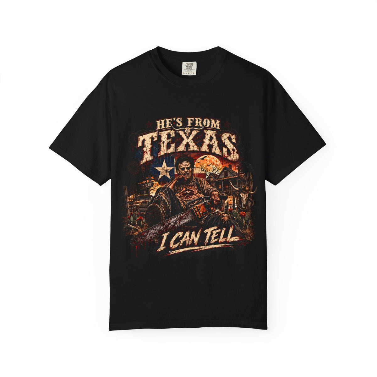 Leatherface Texas Graphic Tee
