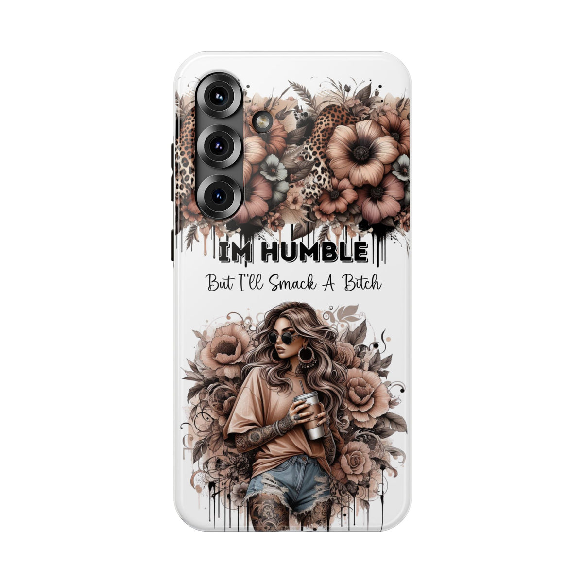 Floral Girl Impact-Resistant Case