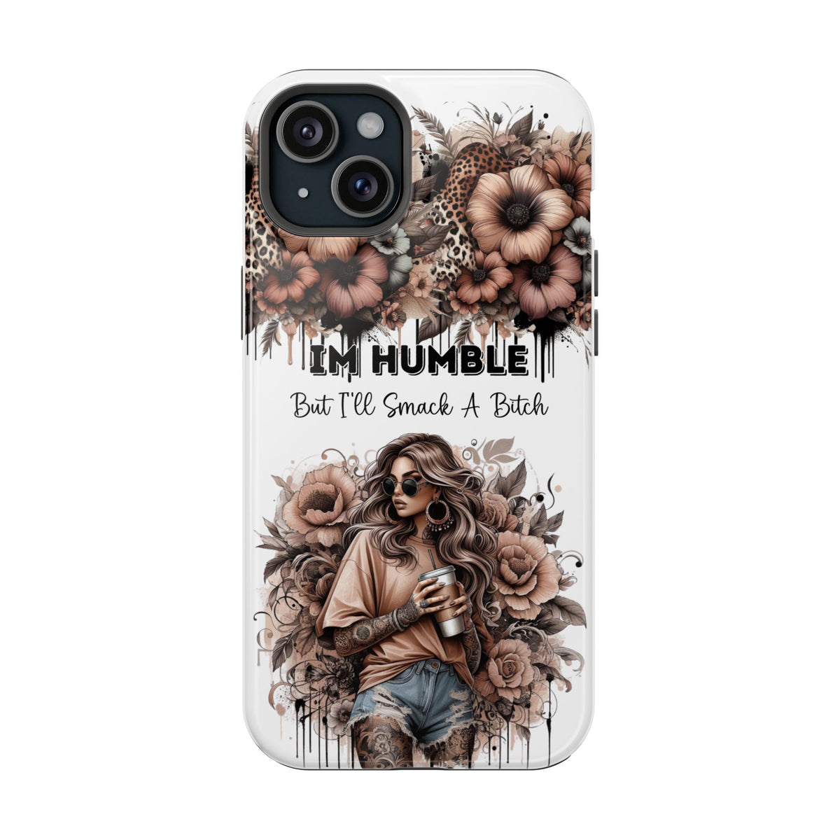 Floral Girl Impact-Resistant Case