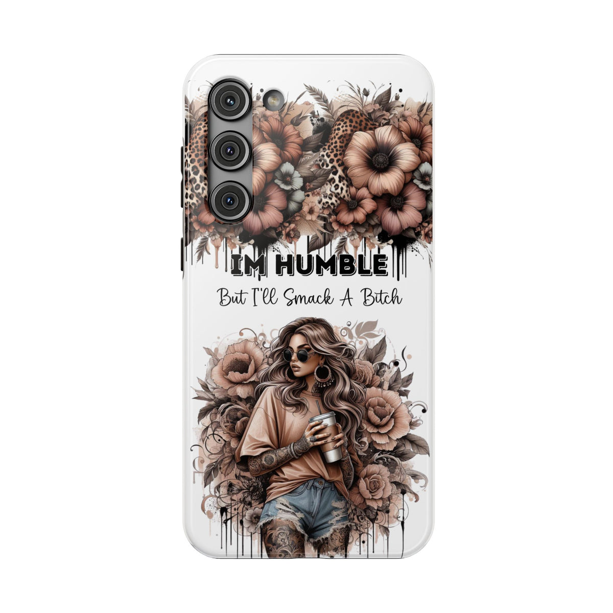 Floral Girl Impact-Resistant Case