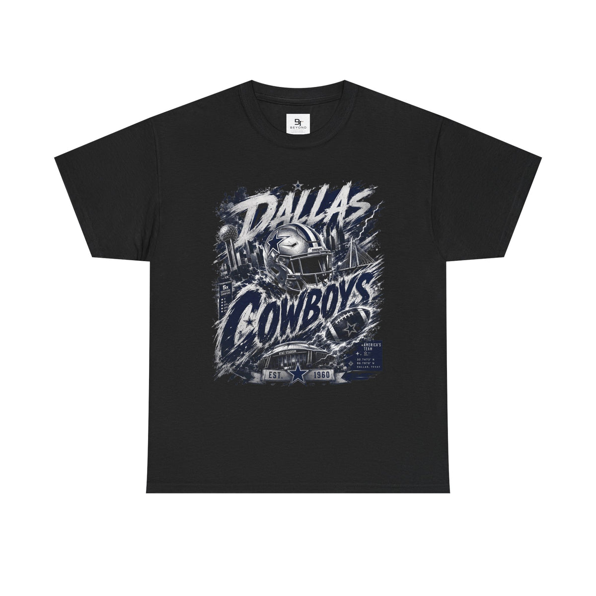 Dallas Cowboys Vintage Football T-Shirt