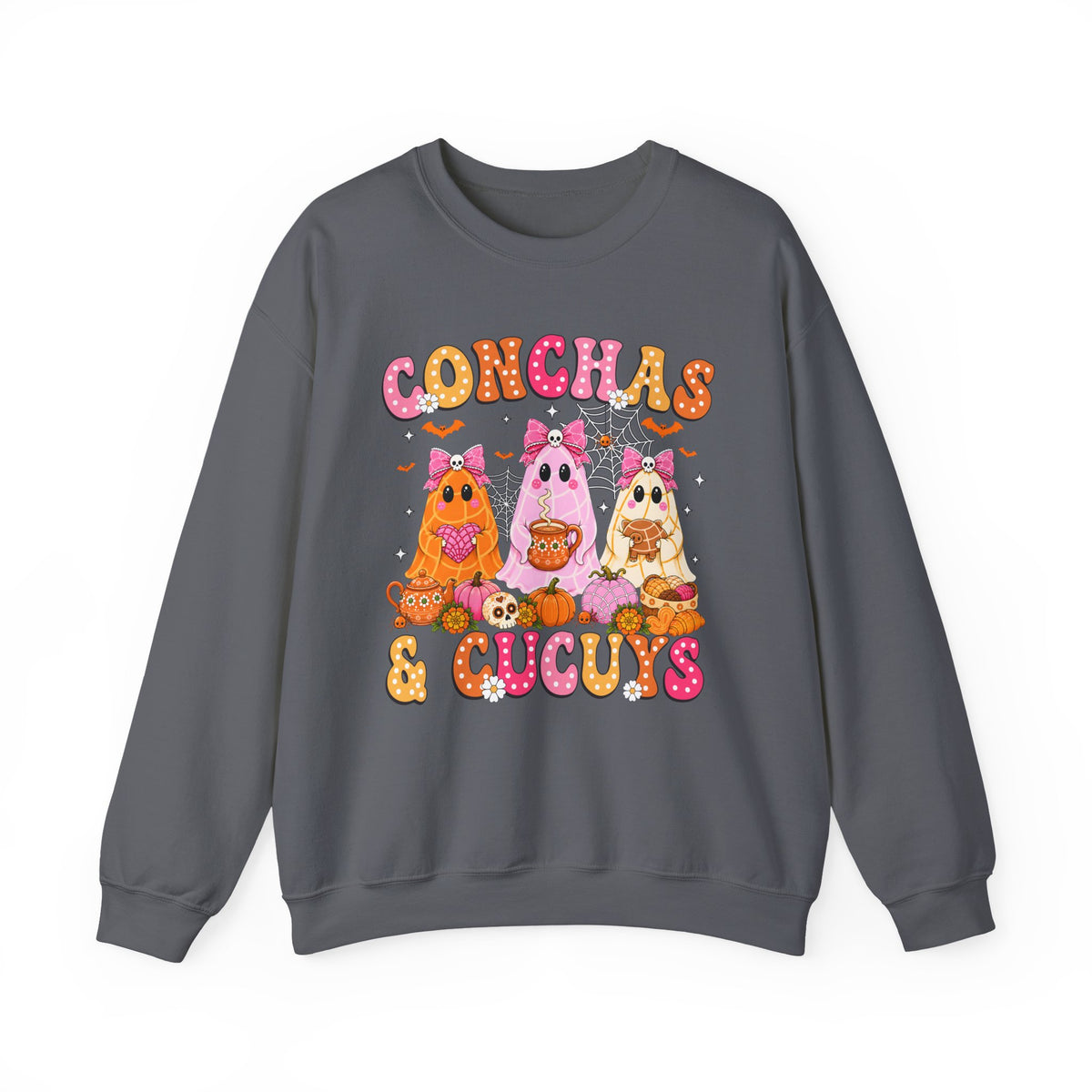 Conchas & Cucuy's Pastry Ghosts Crewneck