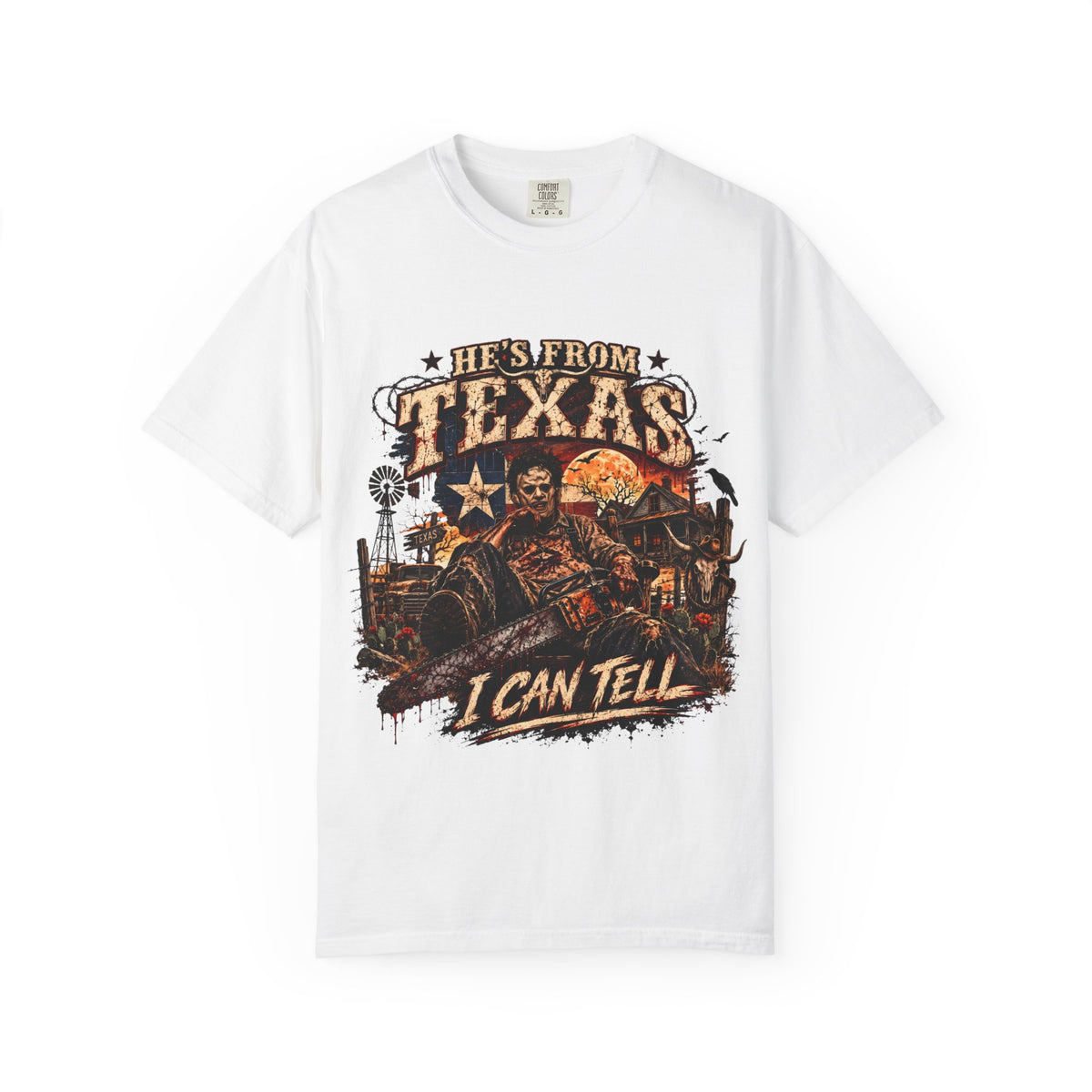 Leatherface Texas Graphic Tee