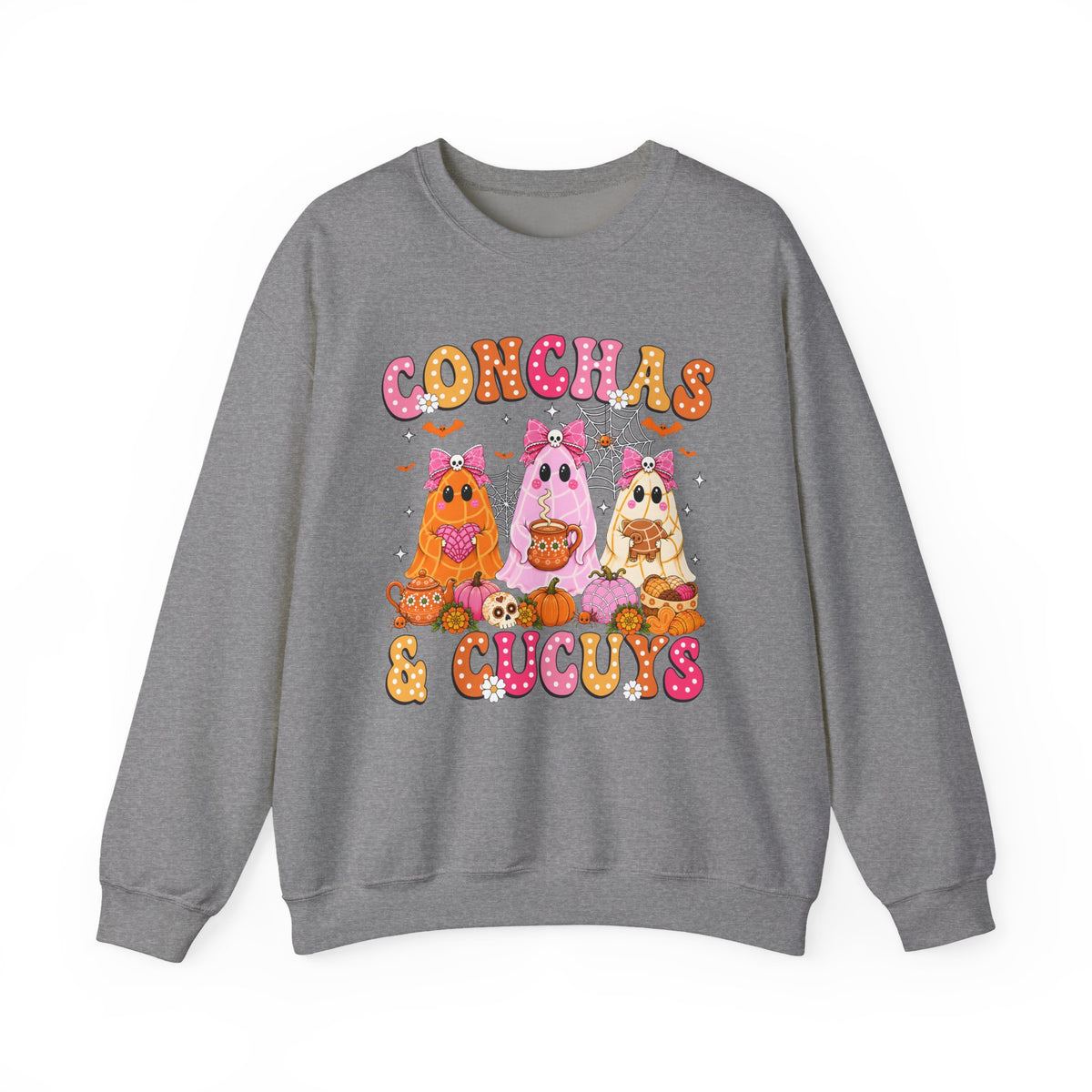 Conchas & Cucuy's Pastry Ghosts Crewneck