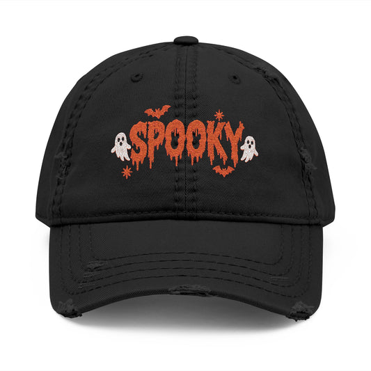 Spooky Embroidered Dad Hat