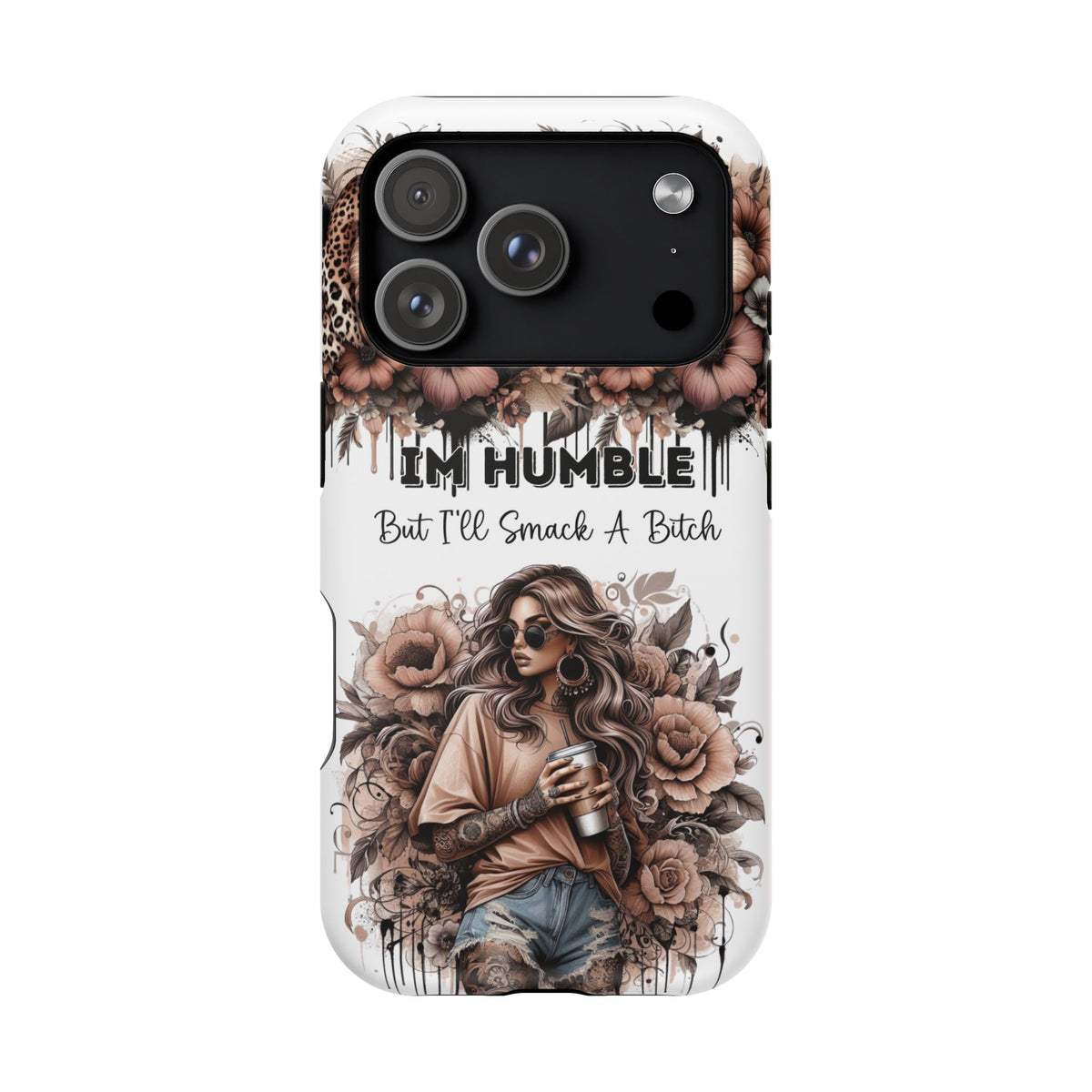 Floral Girl Impact-Resistant Case