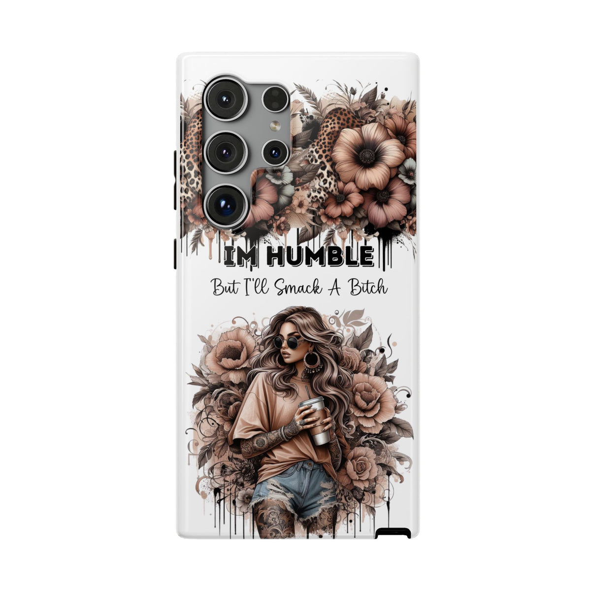 Floral Girl Impact-Resistant Case
