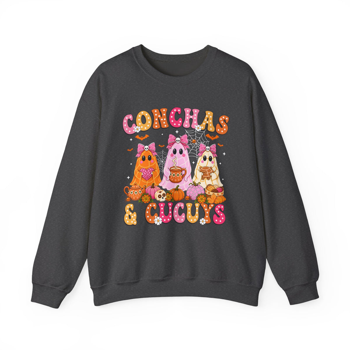 Conchas & Cucuy's Pastry Ghosts Crewneck