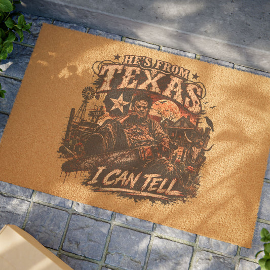 Leatherface Texas Door Mat