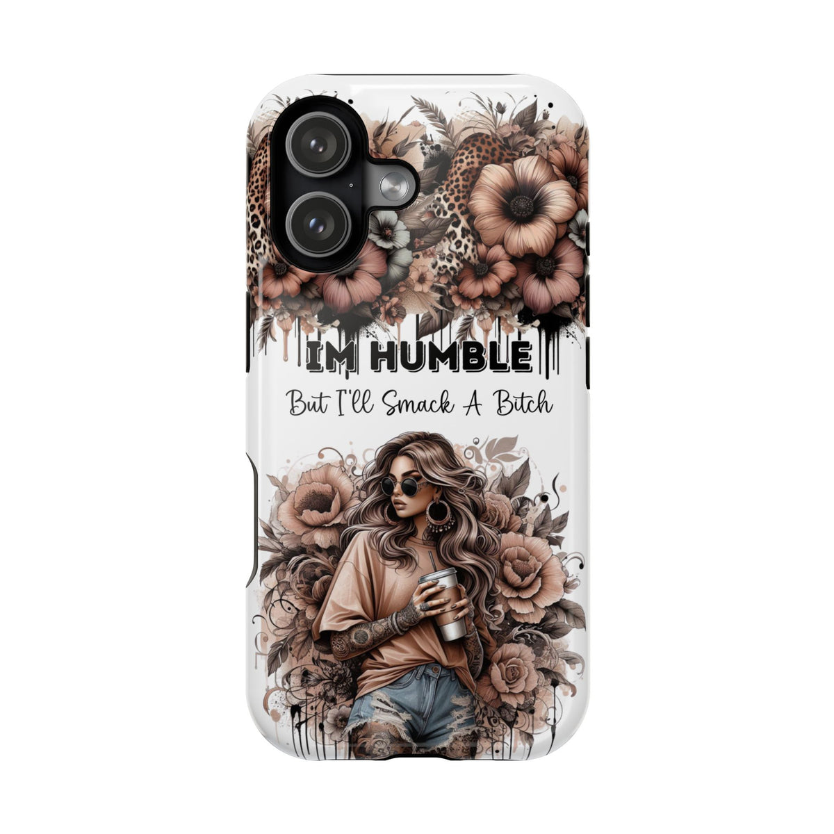 Floral Girl Impact-Resistant Case