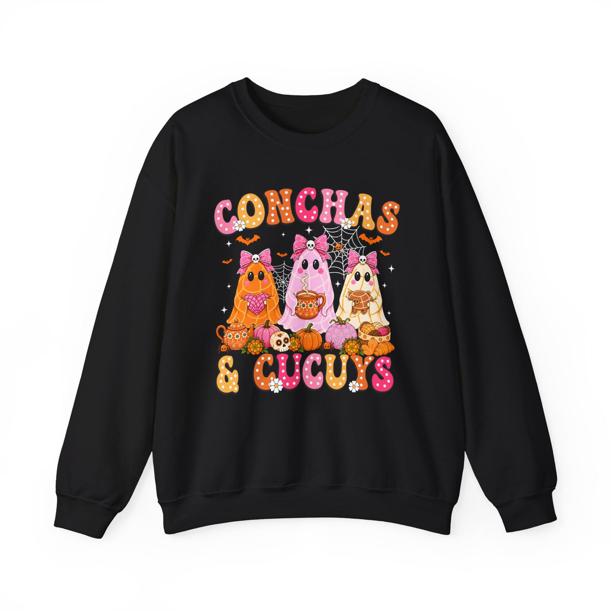 Conchas & Cucuy's Pastry Ghosts Crewneck