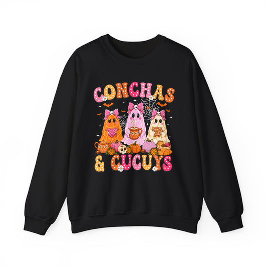 Conchas & Cucuy's Pastry Ghosts Crewneck