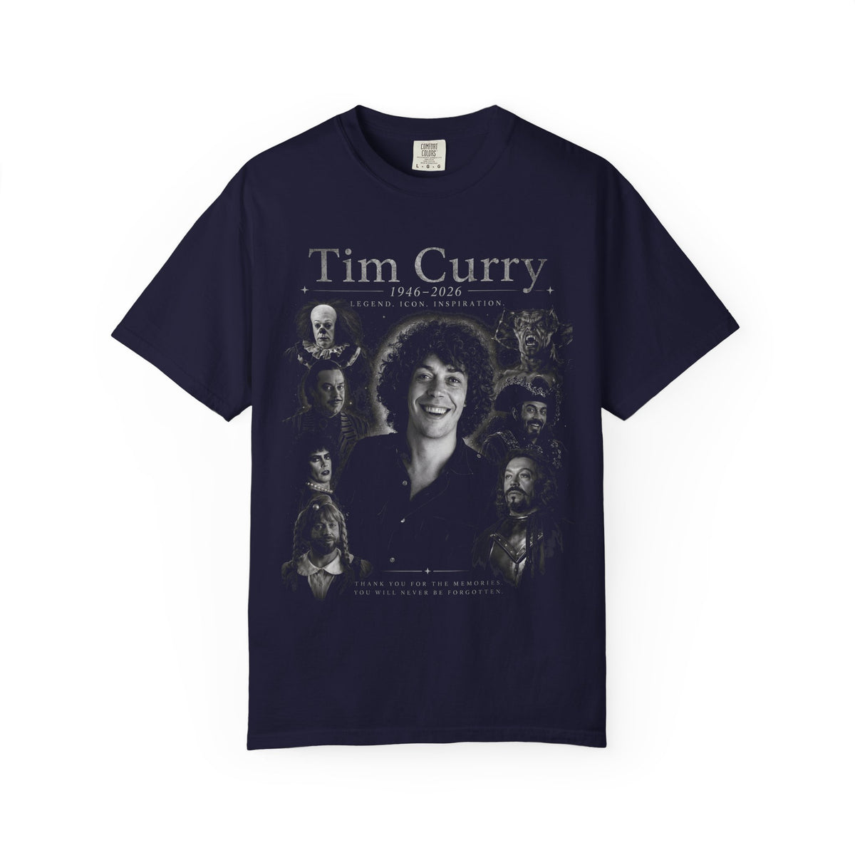 Tim Curry Collage Vintage Tee