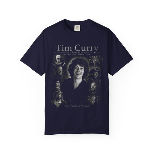 Tim Curry Collage Vintage Tee