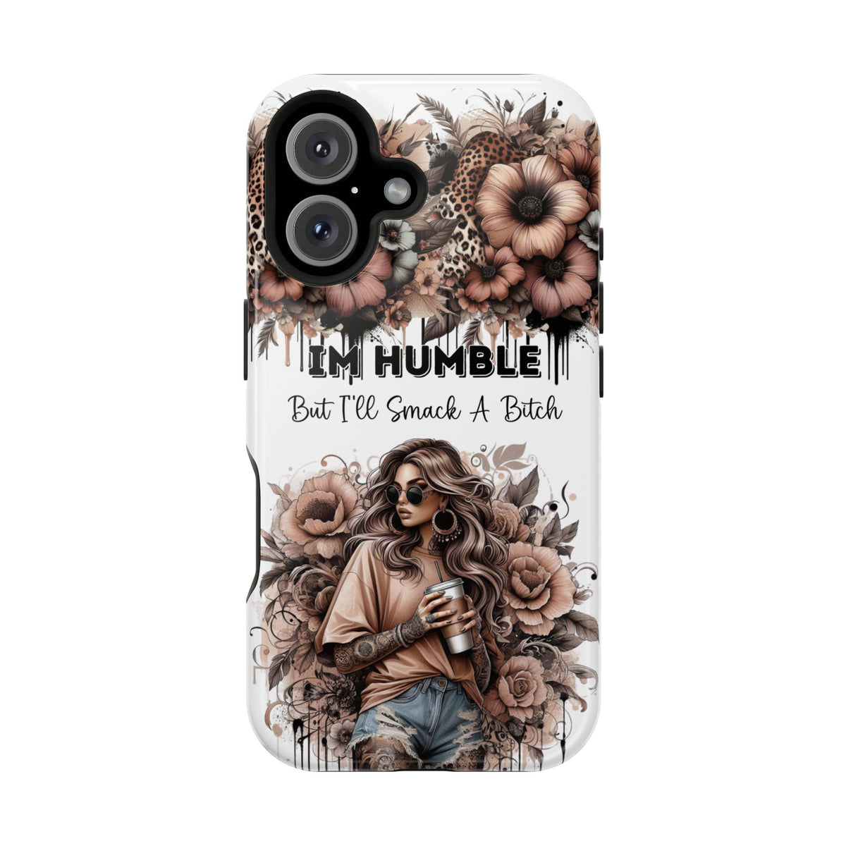 Floral Girl Impact-Resistant Case