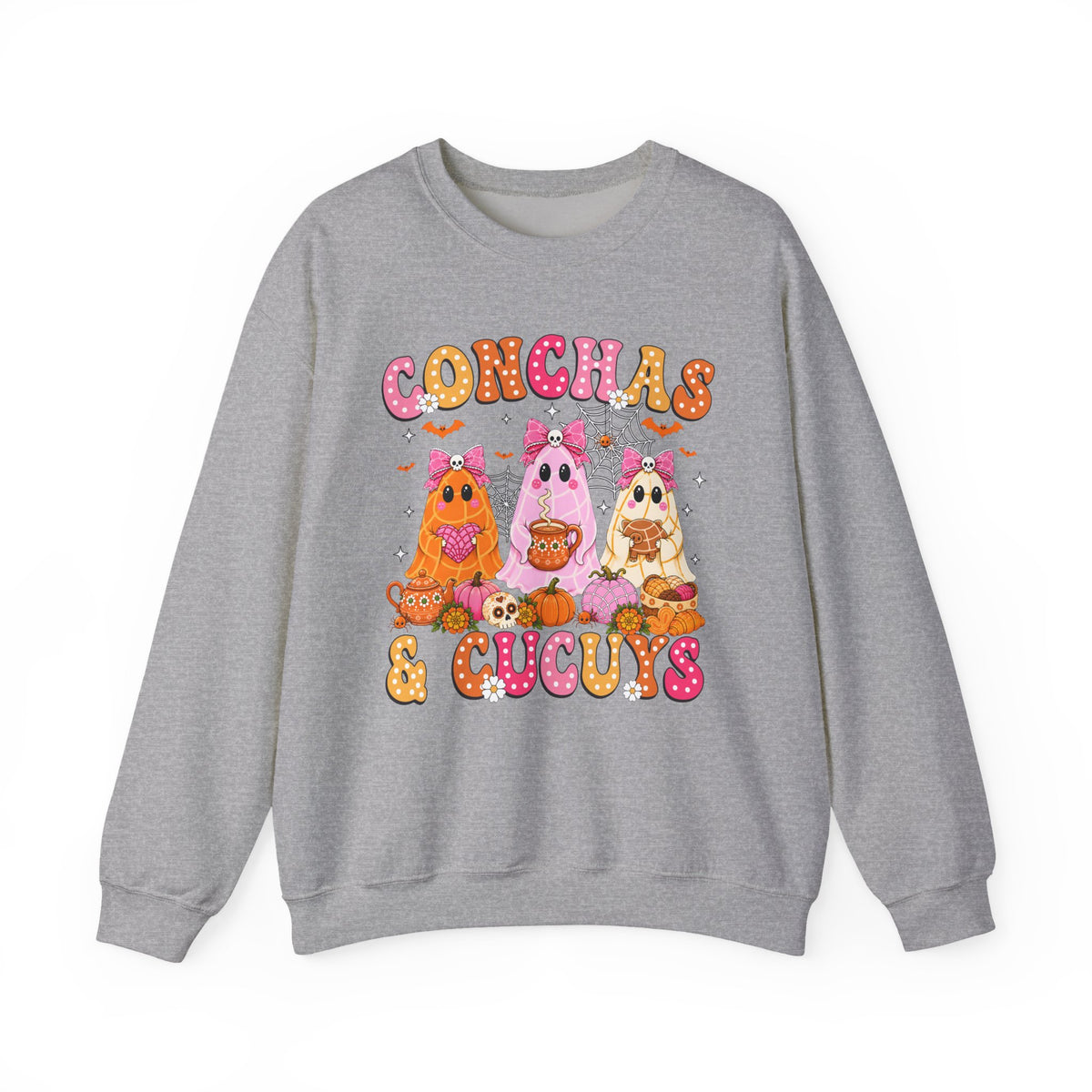 Conchas & Cucuy's Pastry Ghosts Crewneck