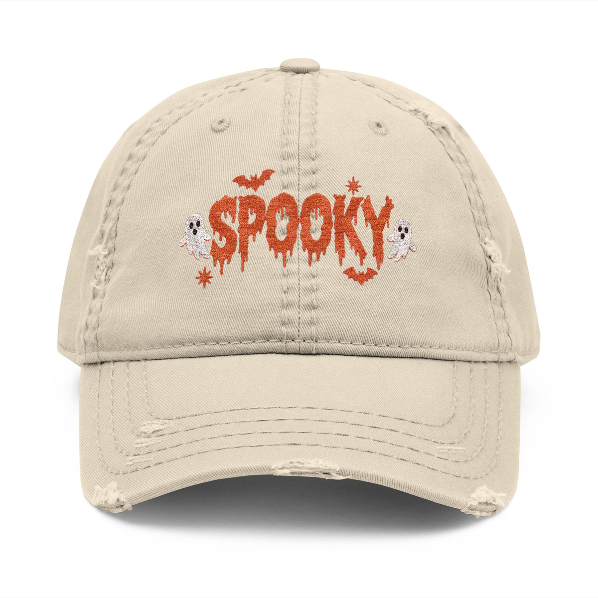 Spooky Embroidered Dad Hat