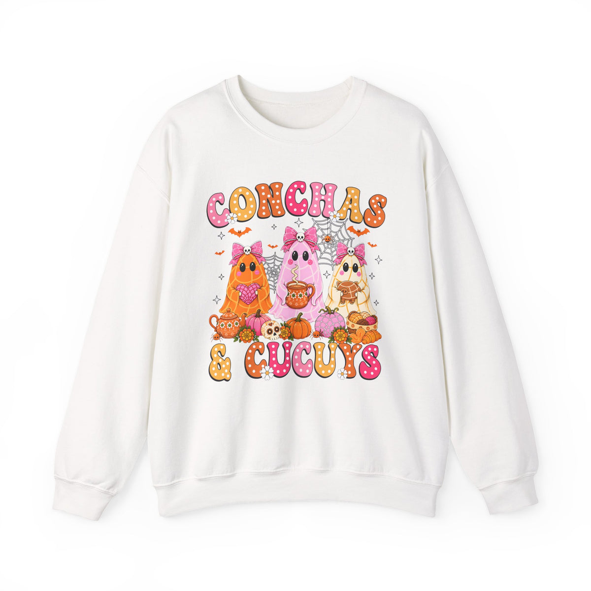 Conchas & Cucuy's Pastry Ghosts Crewneck
