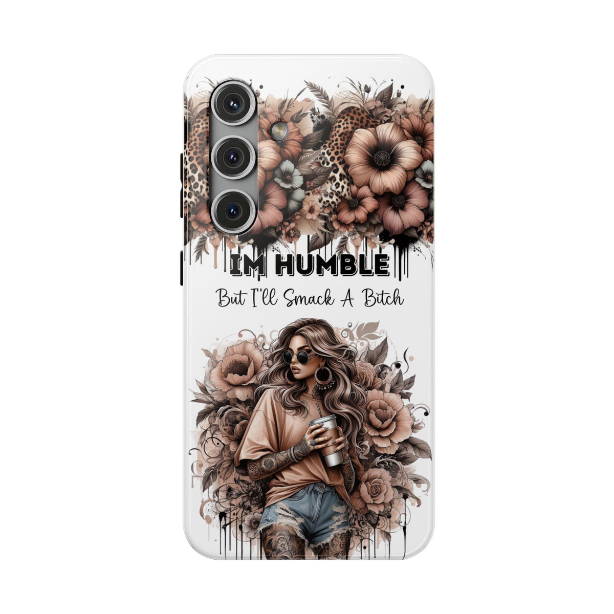 Floral Girl Impact-Resistant Case