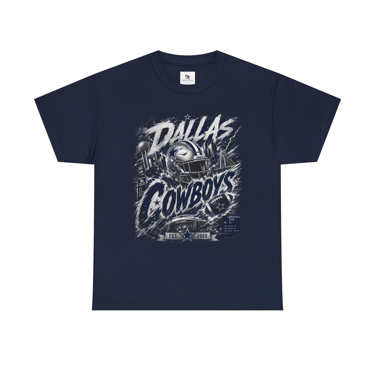 Dallas Cowboys Vintage Football T-Shirt