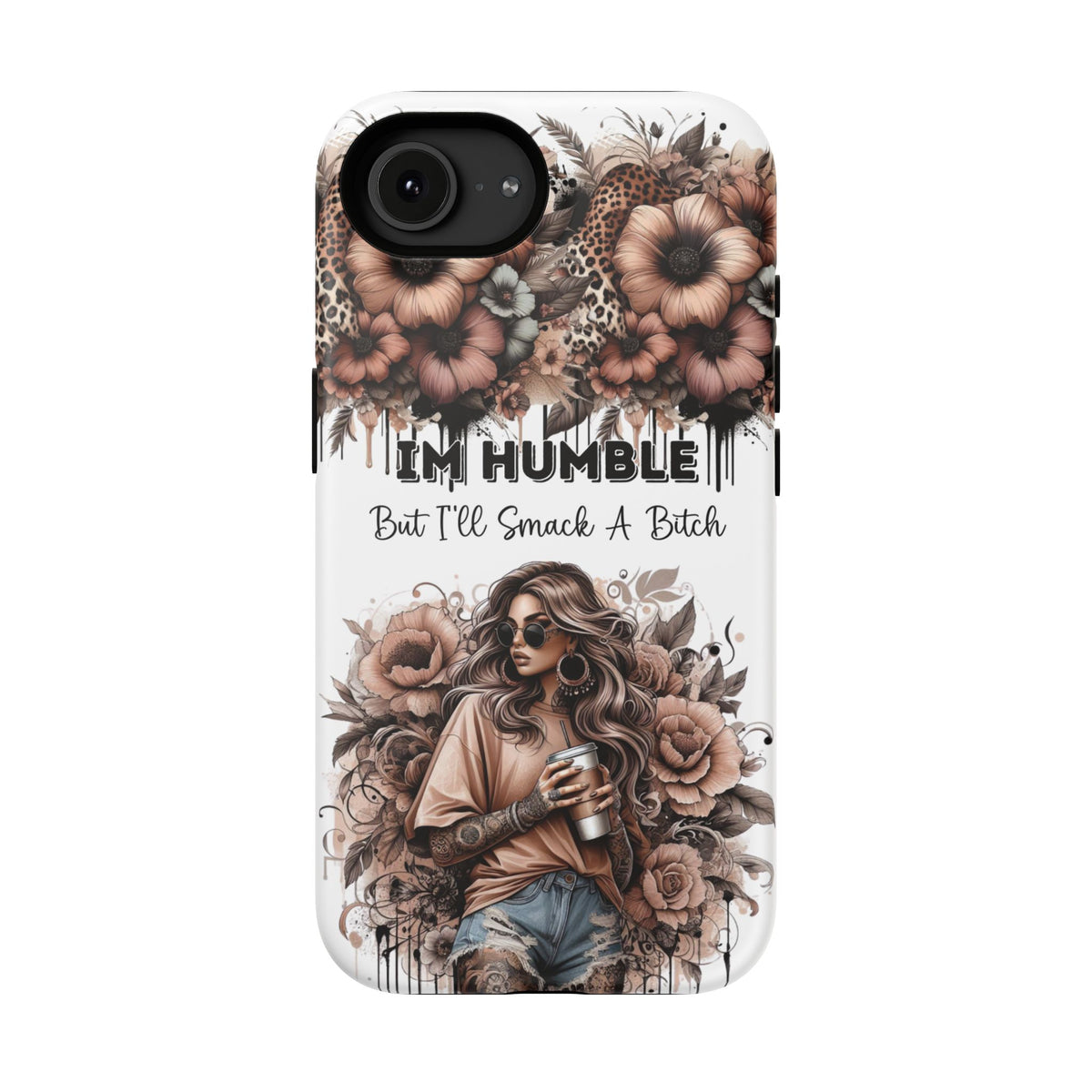 Floral Girl Impact-Resistant Case