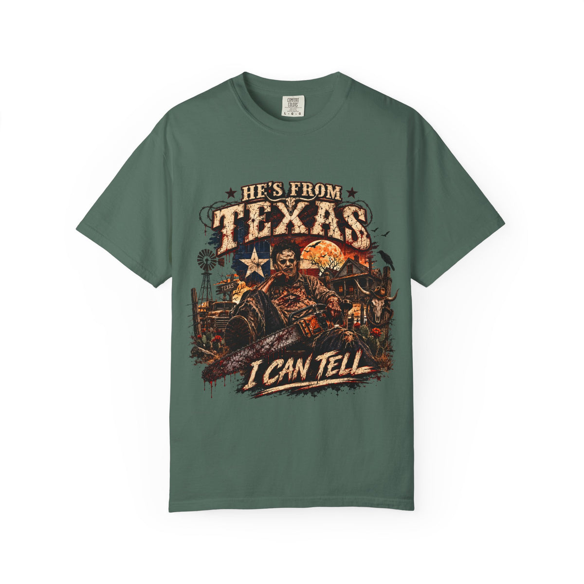 Leatherface Texas Graphic Tee