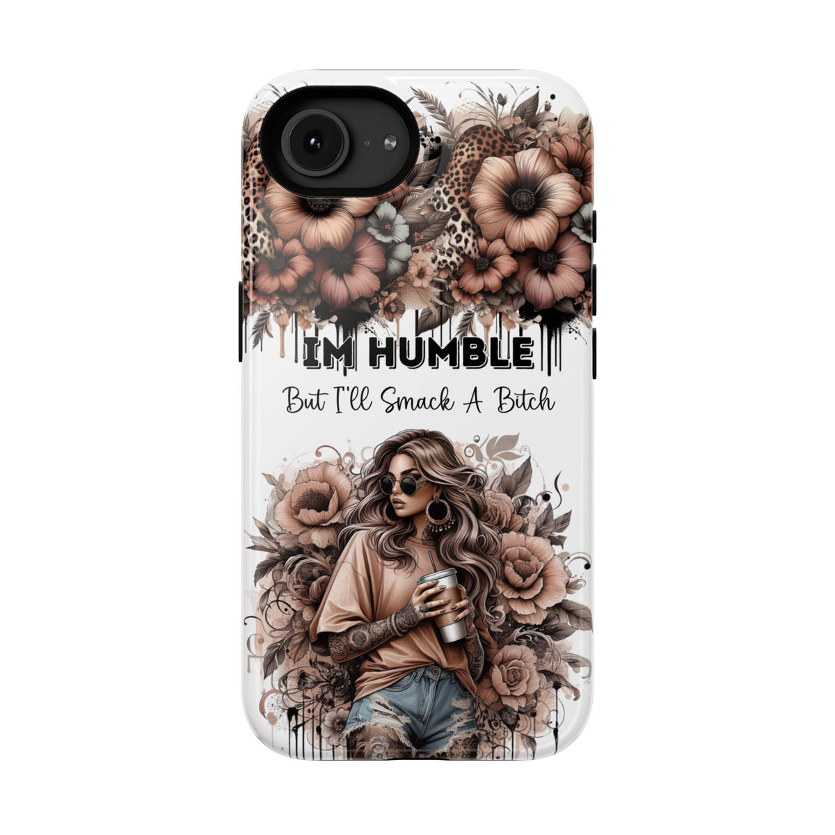 Floral Girl Impact-Resistant Case