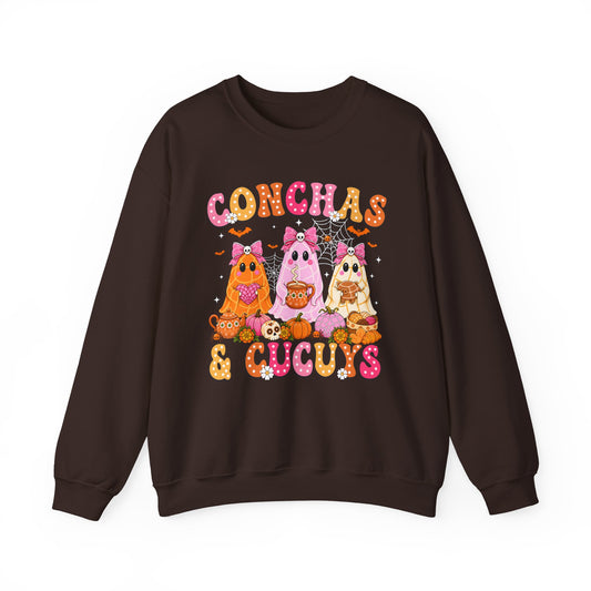 Conchas & Cucuy's Pastry Ghosts Crewneck