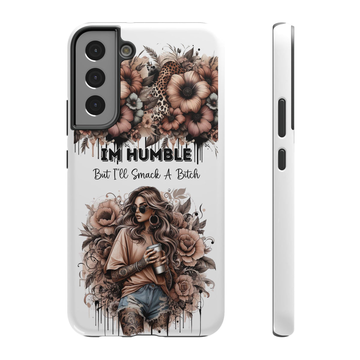 Floral Girl Impact-Resistant Case