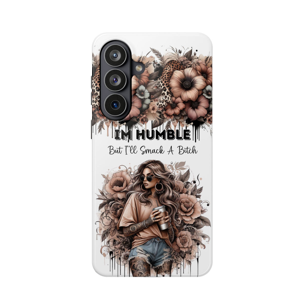 Floral Girl Impact-Resistant Case