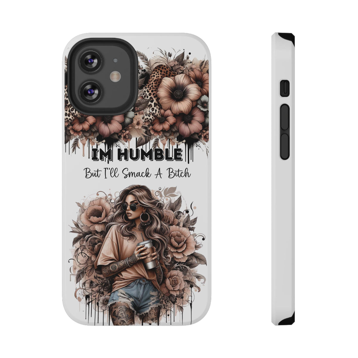 Floral Girl Impact-Resistant Case
