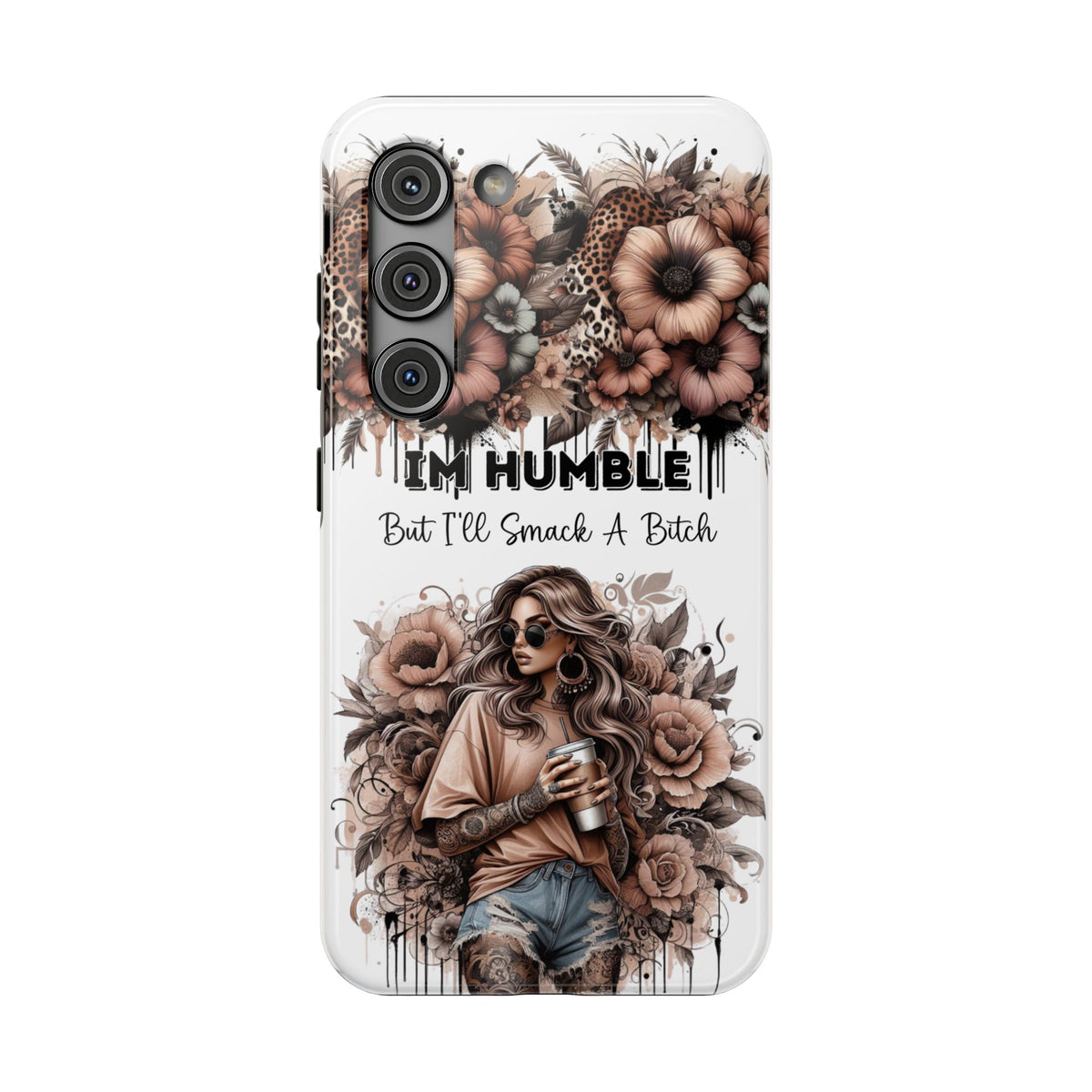 Floral Girl Impact-Resistant Case
