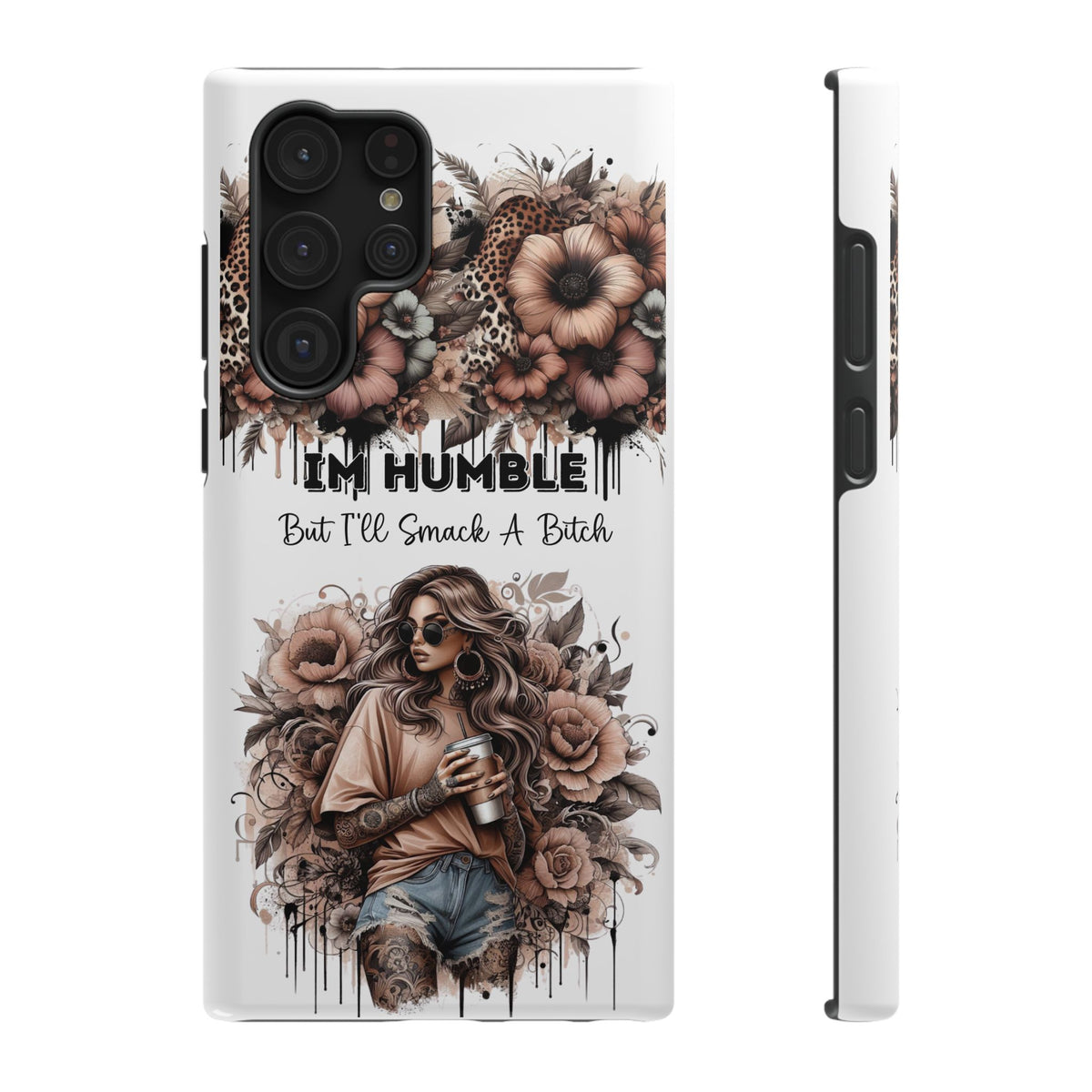 Floral Girl Impact-Resistant Case
