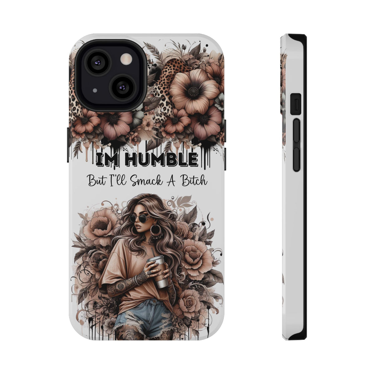 Floral Girl Impact-Resistant Case