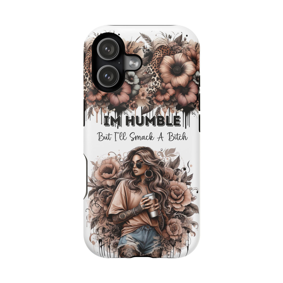 Floral Girl Impact-Resistant Case