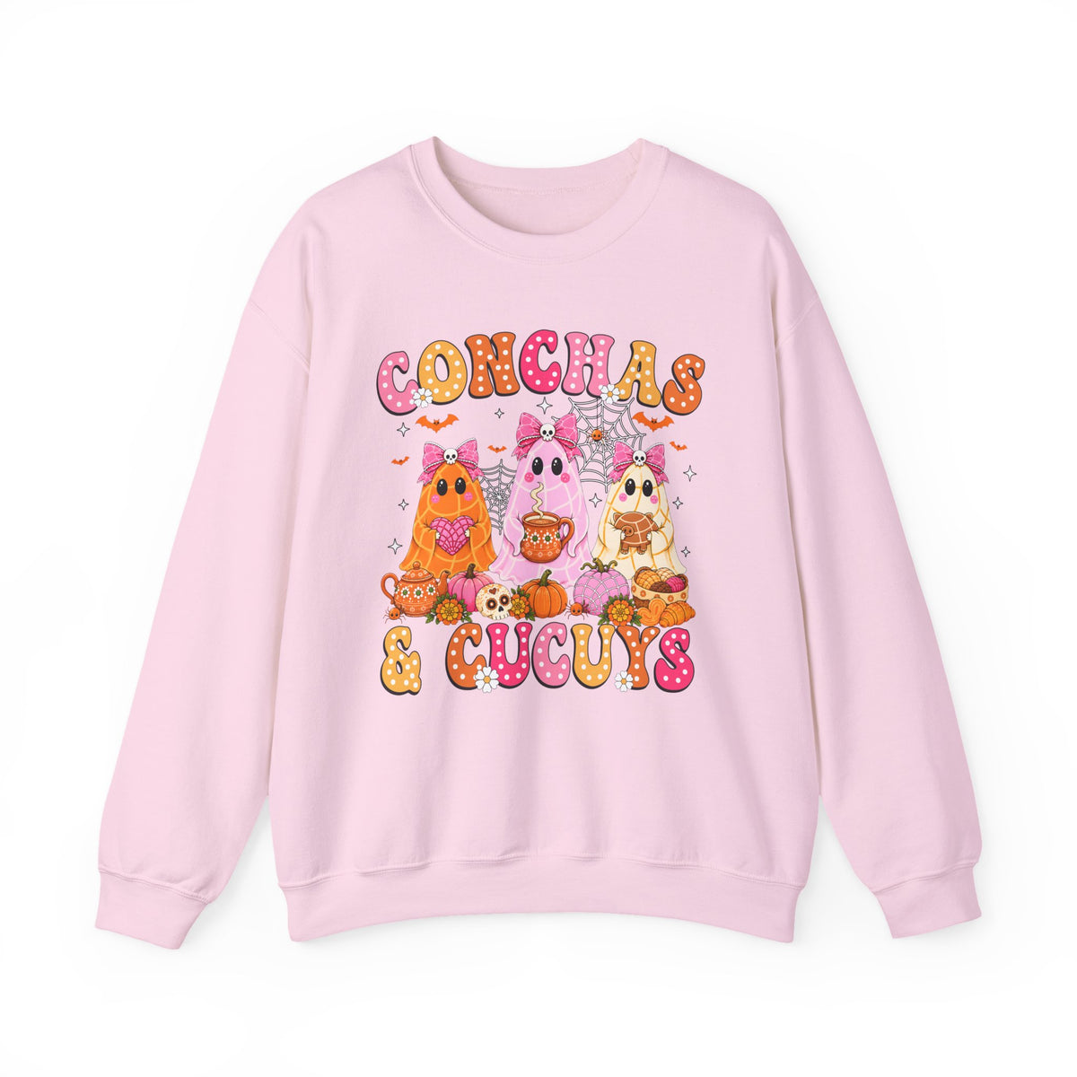 Conchas & Cucuy's Pastry Ghosts Crewneck