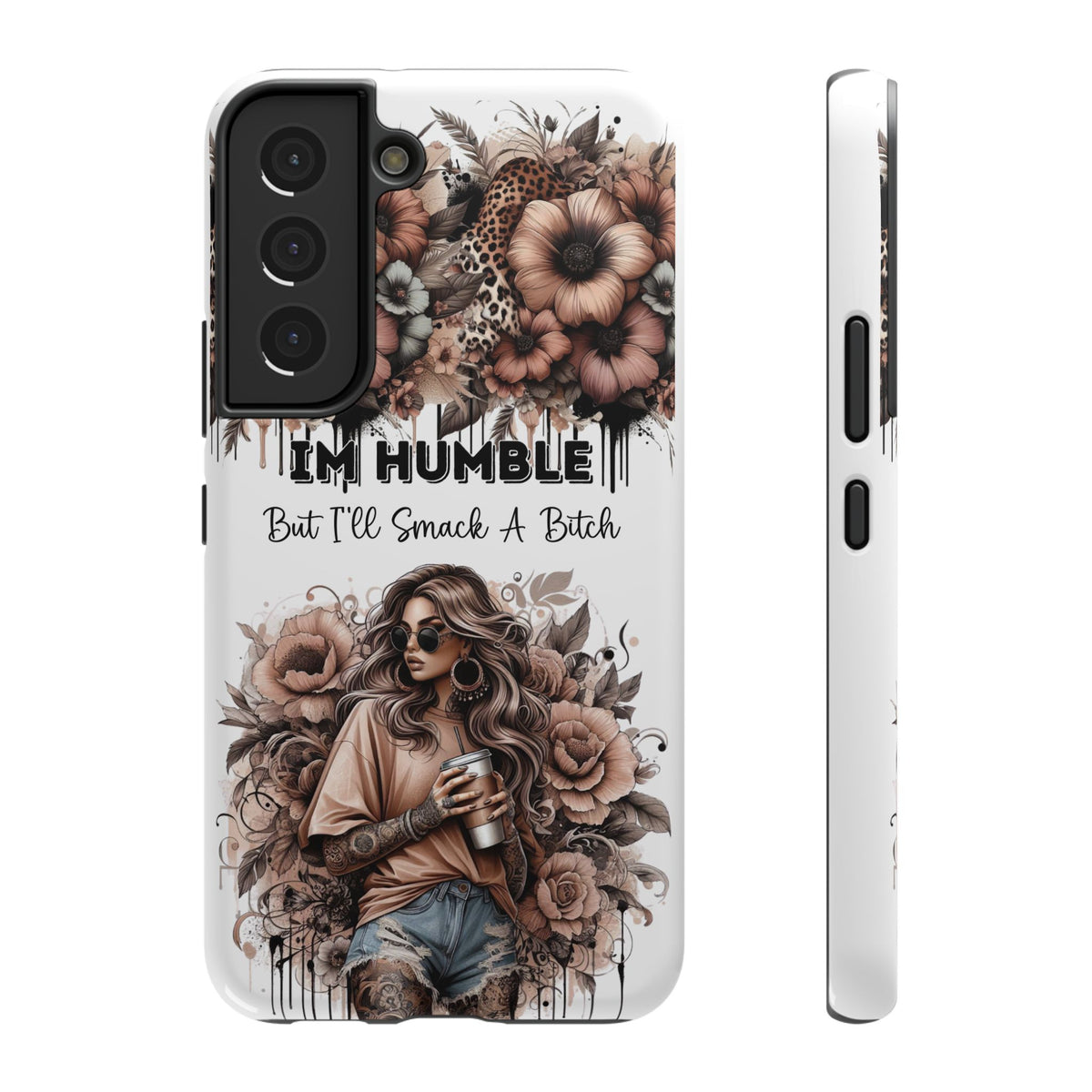 Floral Girl Impact-Resistant Case
