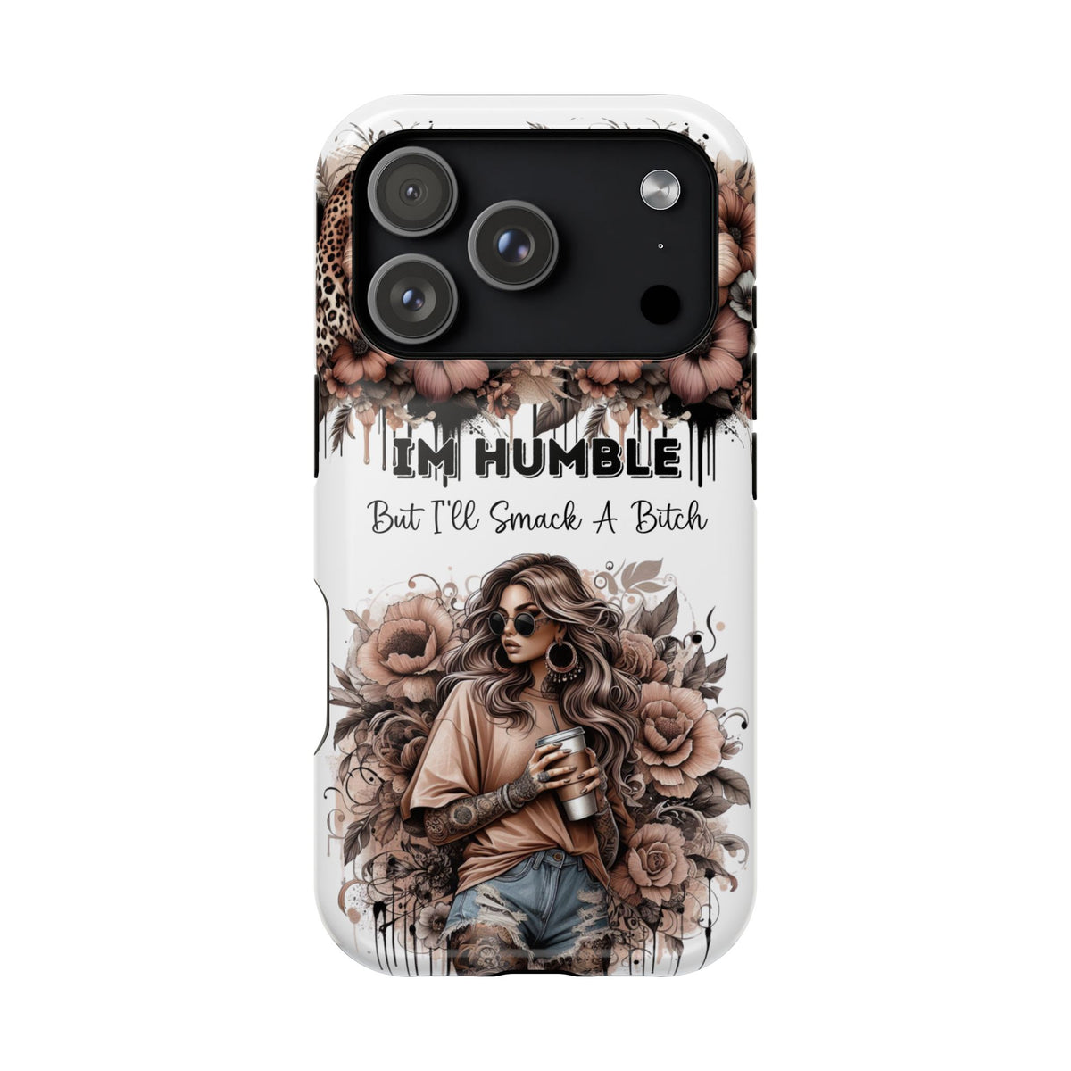Floral Girl Impact-Resistant Case