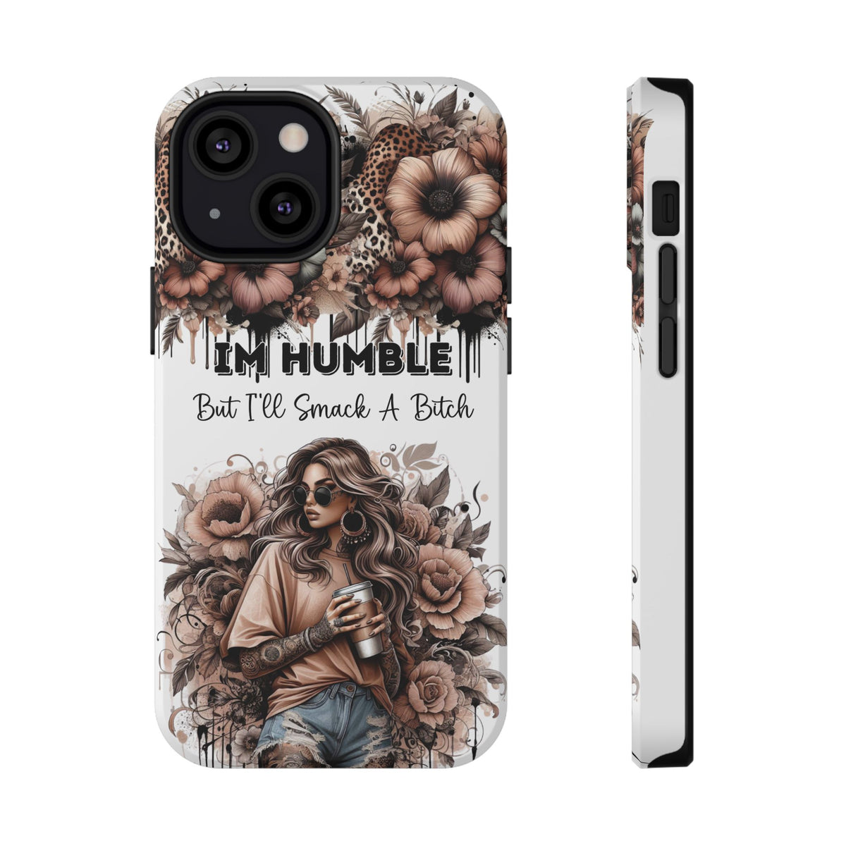 Floral Girl Impact-Resistant Case