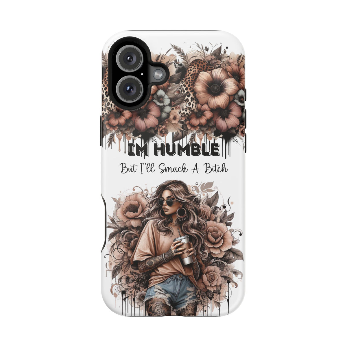 Floral Girl Impact-Resistant Case