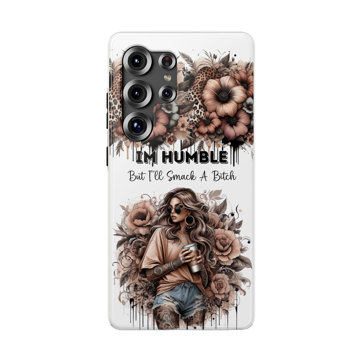 Floral Girl Impact-Resistant Case