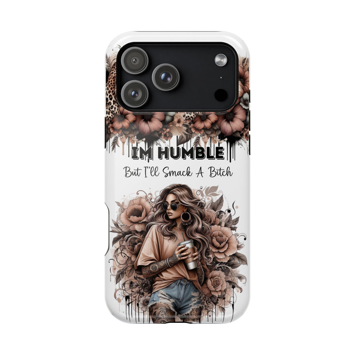 Floral Girl Impact-Resistant Case