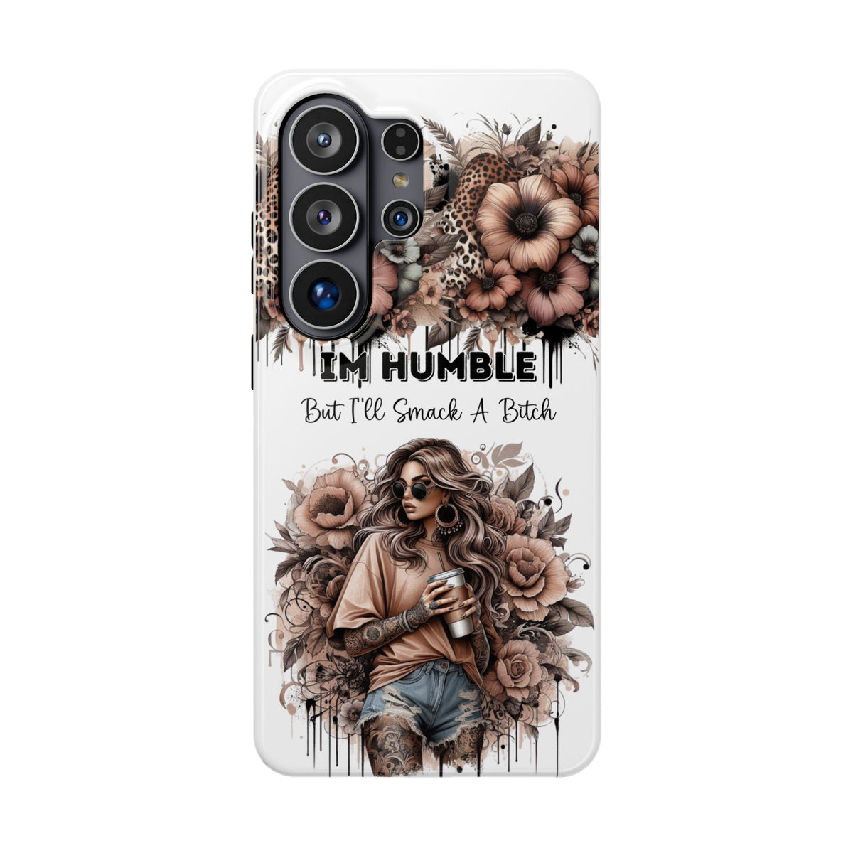 Floral Girl Impact-Resistant Case