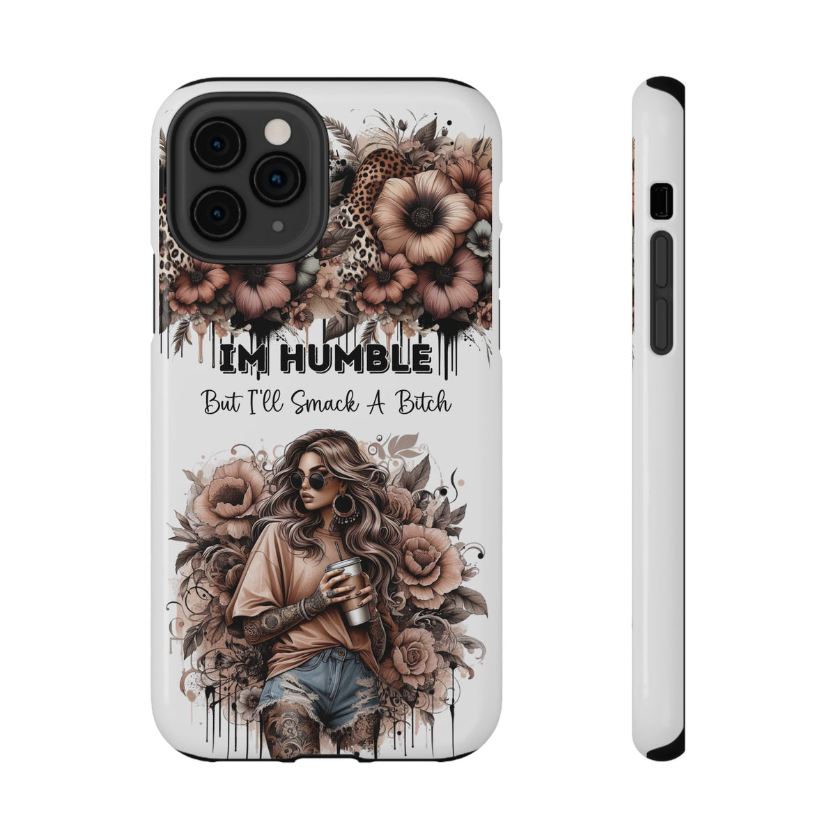 Floral Girl Impact-Resistant Case