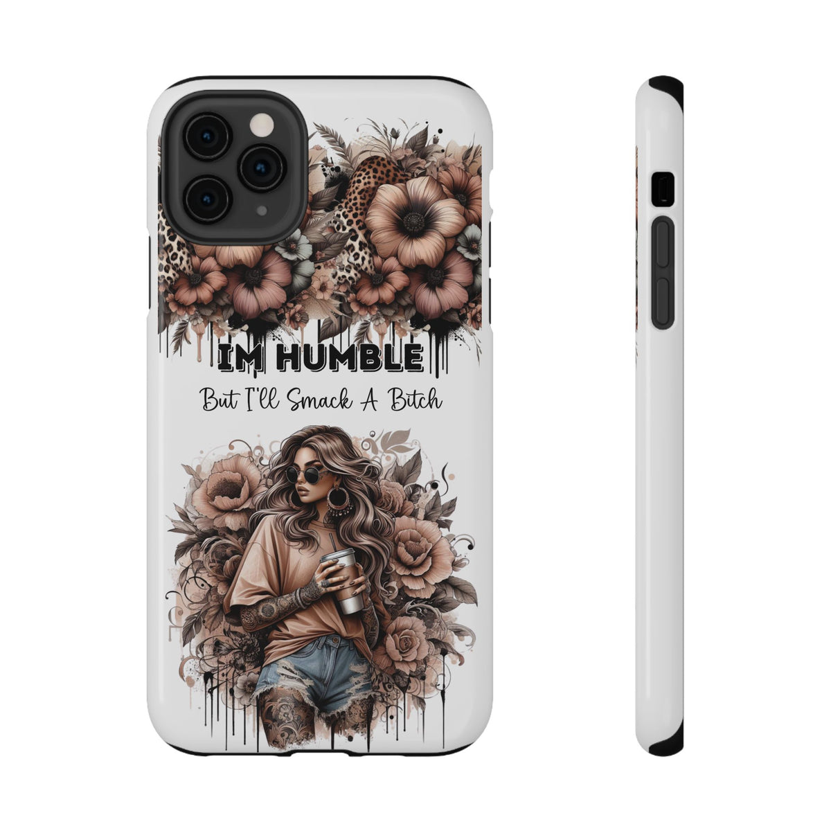 Floral Girl Impact-Resistant Case